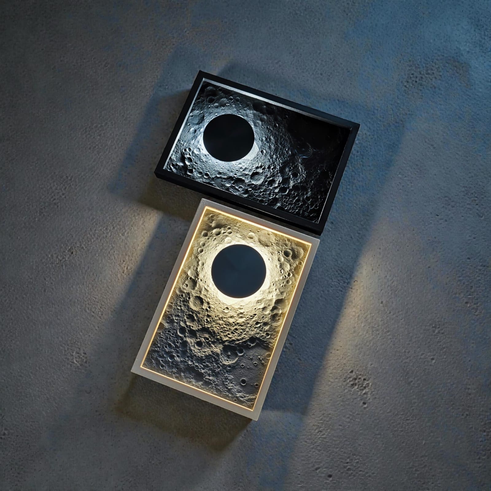 Moon Scape Modern Frame Lamp - Image 2