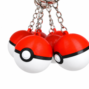 Pokeball Keyring