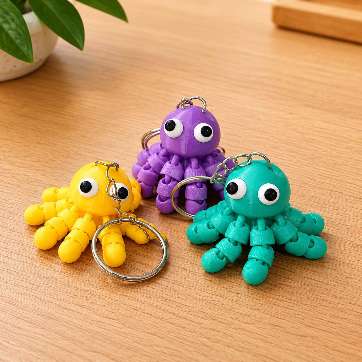 Octopus Flexi Keyring