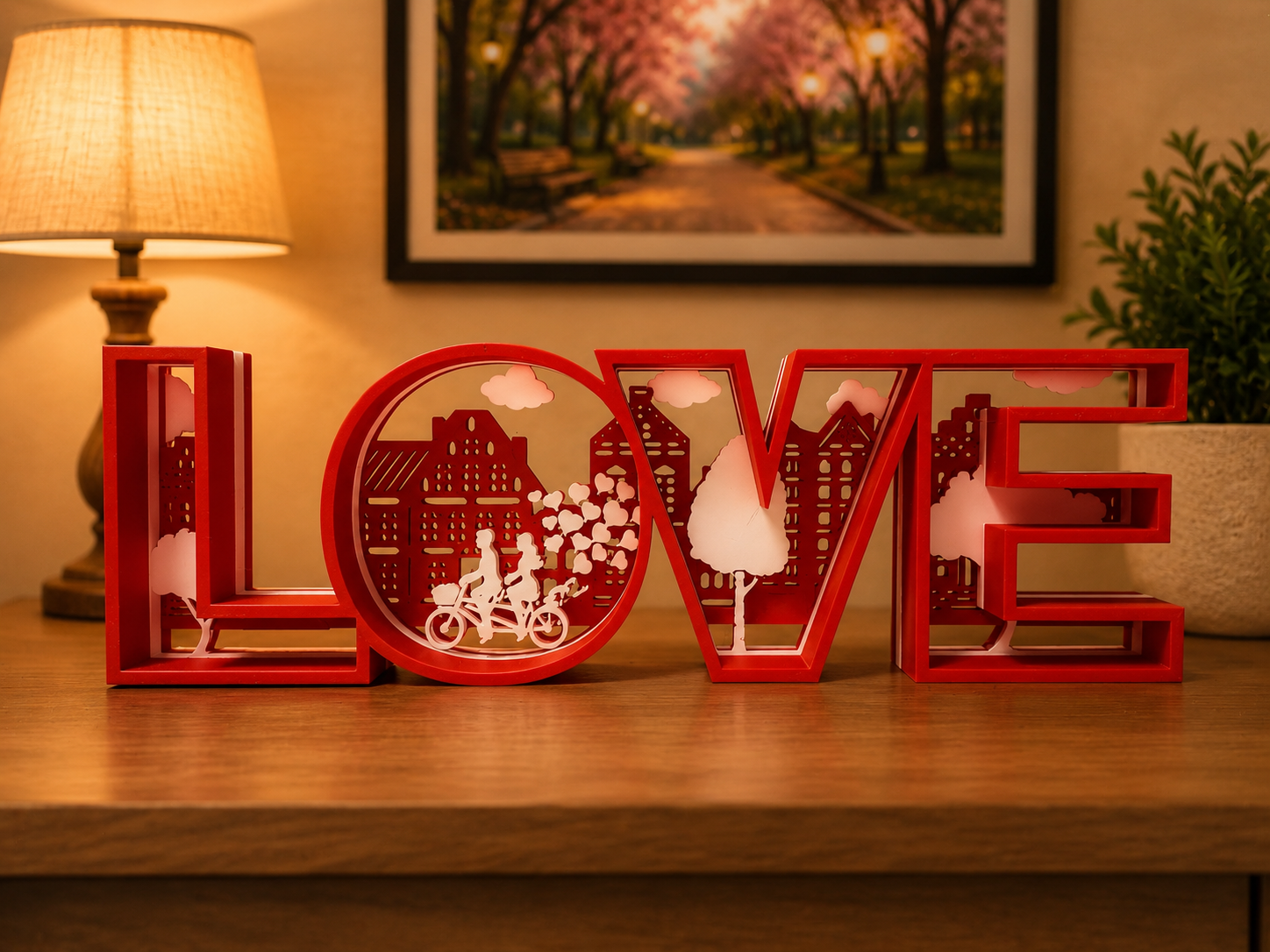 LOVE COUPLE SIGN