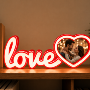 LOVE HEART PHOTO FRAME LED LAMP