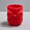 cute-knitted-bow-knot-vase
