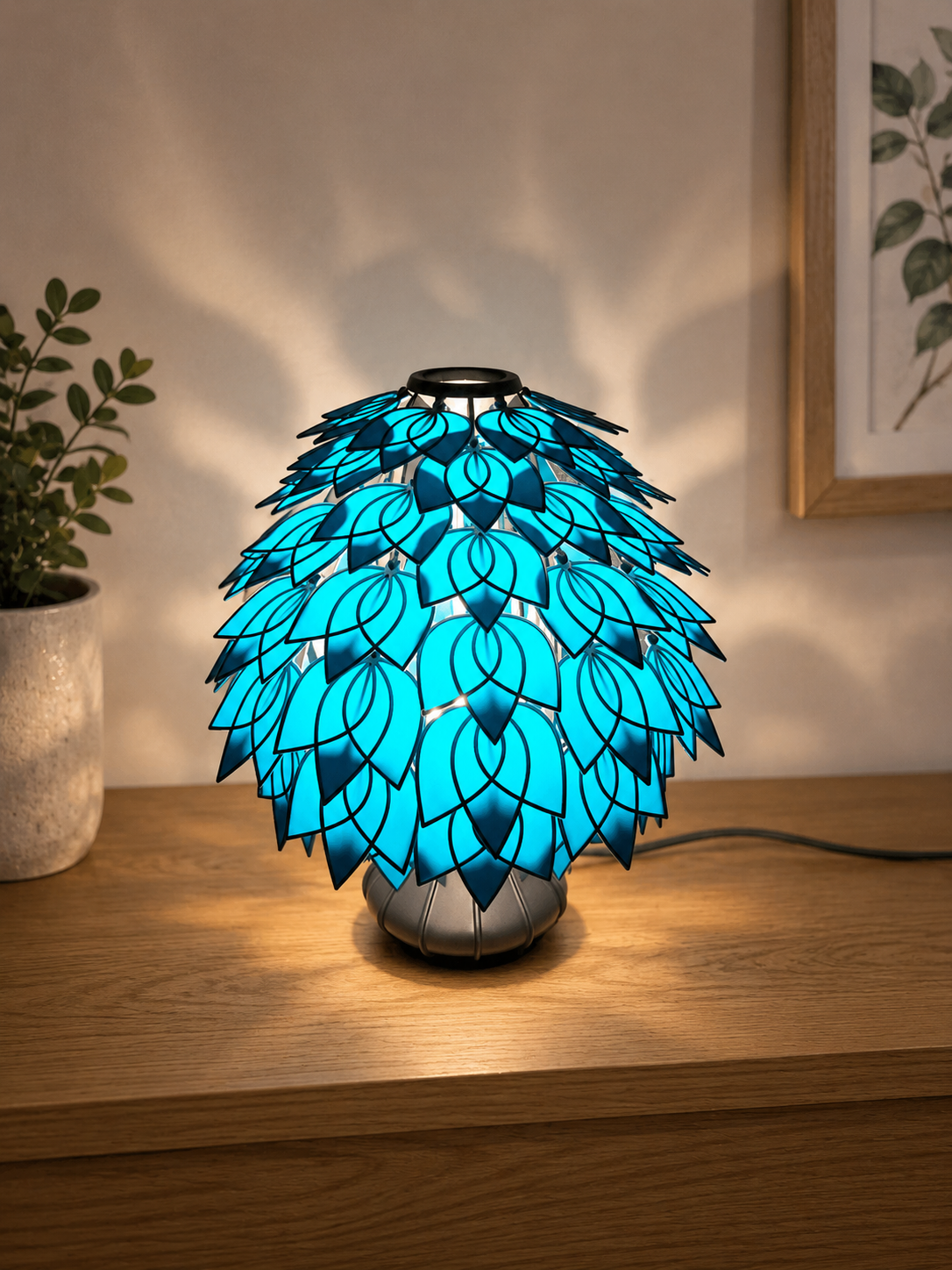Aurora Leaf Lamp