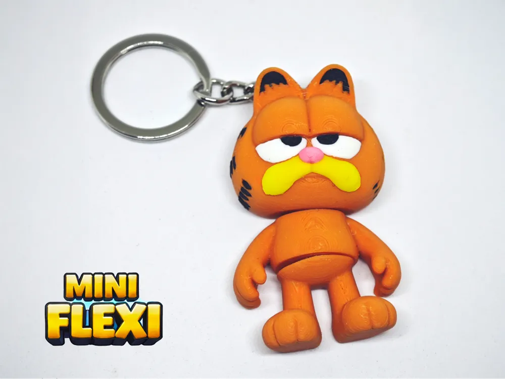 Garfield Flexi Keyring