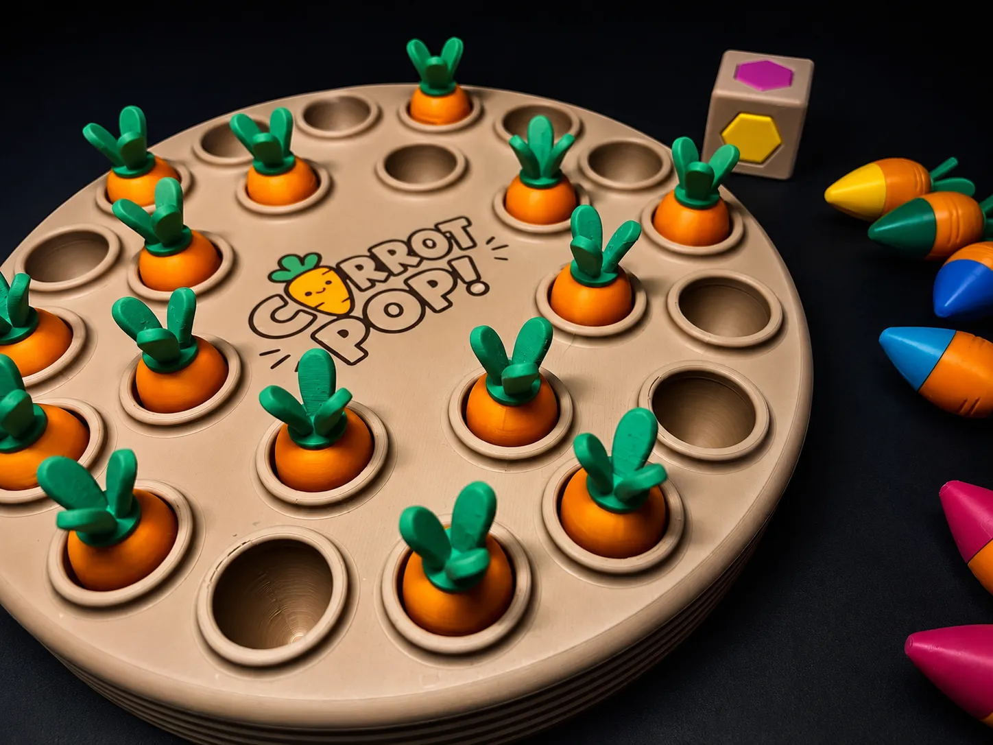 Carrot Pop! - Memory Board Game - Image 2