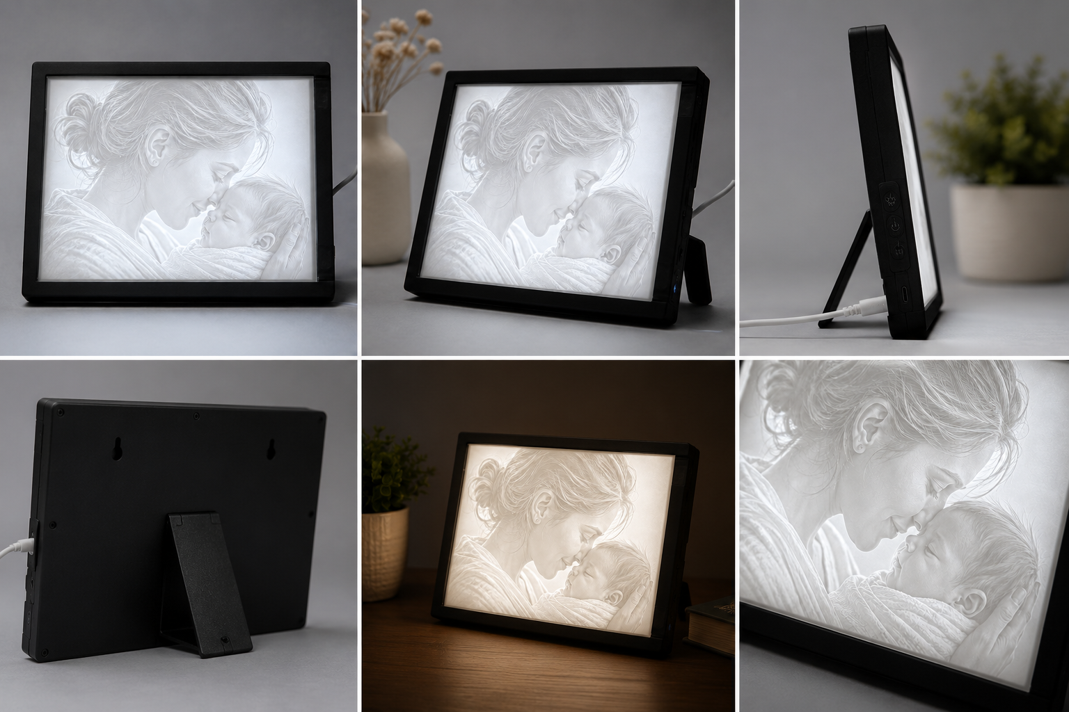 Landscape Lithophane With Frame - Image 2
