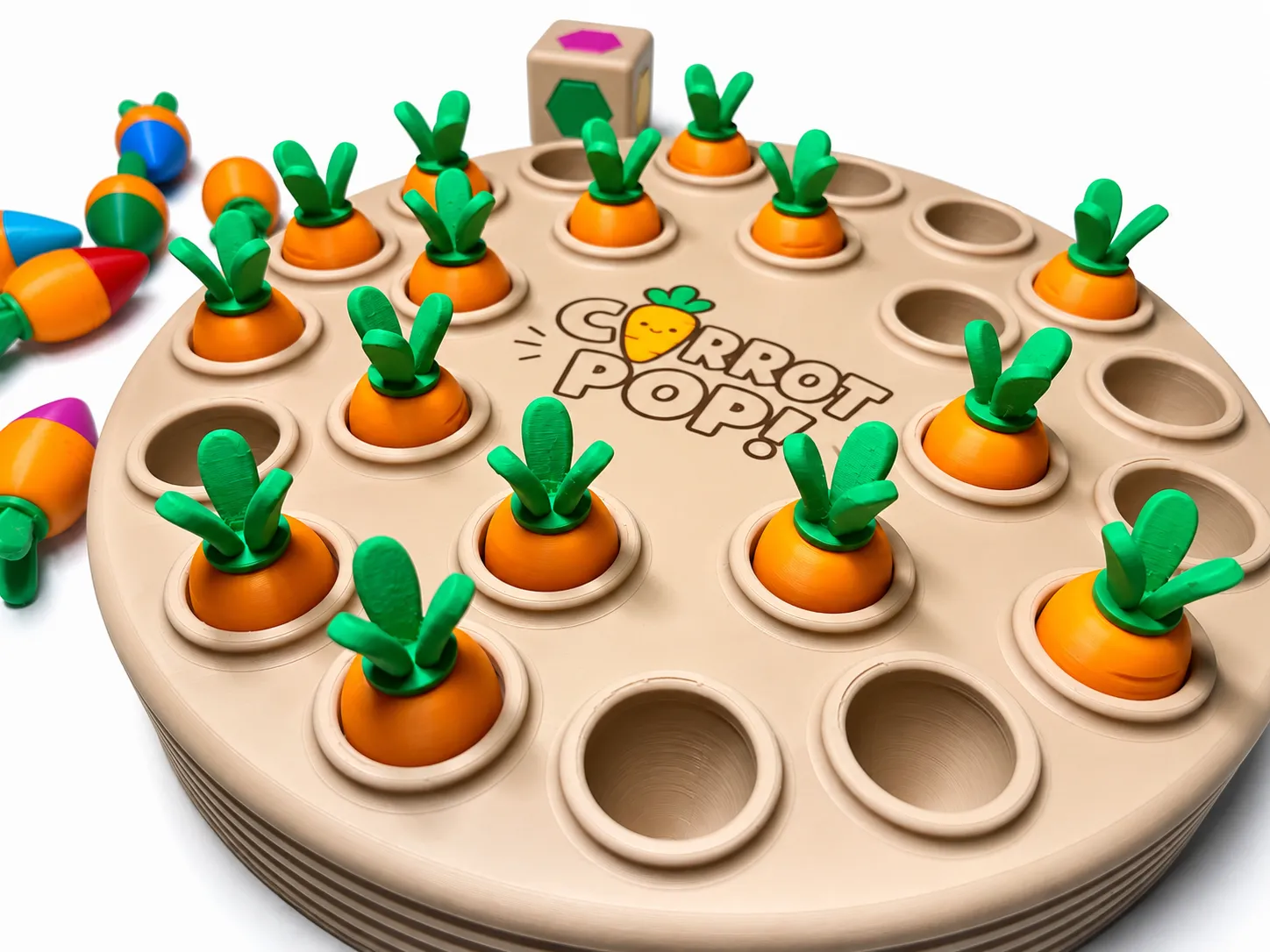 Carrot Pop! - Memory Board Game - Image 3
