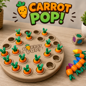 Carrot Pop! - Memory Board Game