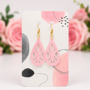 Lotus Drop Earring